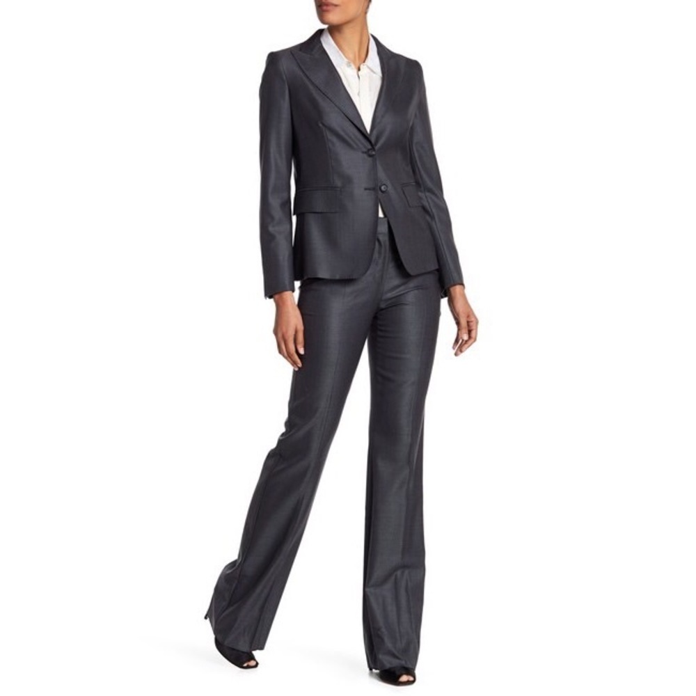 Maxmara Alessia Wool Blend Career Pants